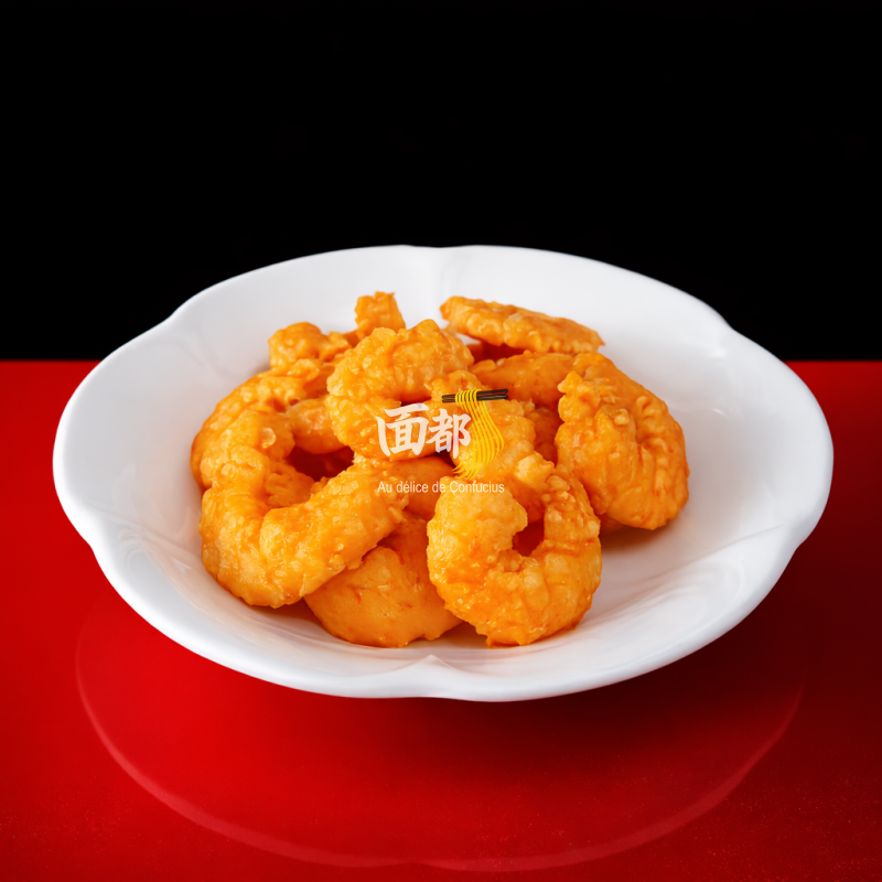 Crevettes frites